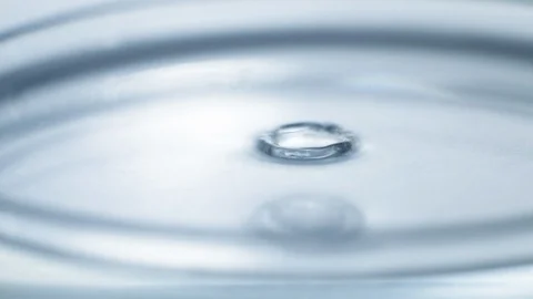 Waterdrop in slow motion Stock Footage 91831121