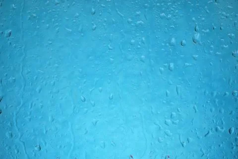 Waterdrops from raindrops Stock Photos