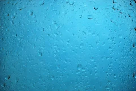 Waterdrops from raindrops Stock Photos