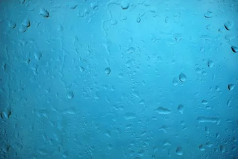 Waterdrops from raindrops Stock Photos
