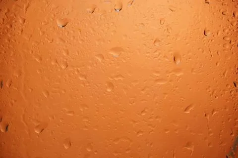 Waterdrops from raindrops Stock Photos