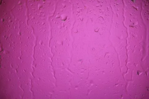 Waterdrops from raindrops Stock Photos