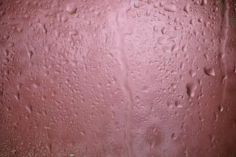 Waterdrops from raindrops Stock Photos
