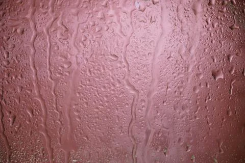 Waterdrops from raindrops Stock Photos