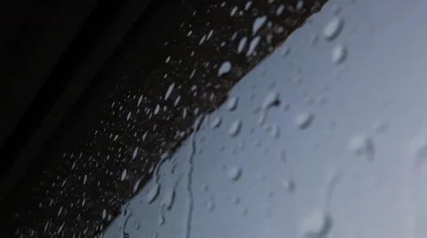 Waterdrops on window Stock Footage 39365547