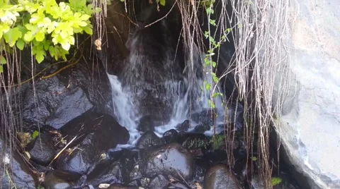 Waterfall 03 in nature Видео 53886646
