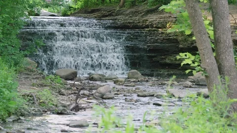 Waterfall 09a 4k Stock Footage 110385064