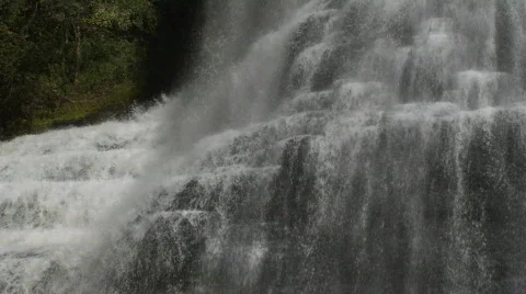 Waterfall 100fps Video stock 525521