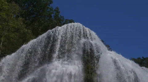 Waterfall 100fps Video stock 525608