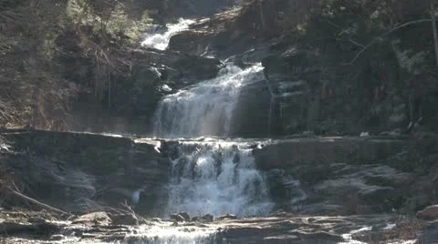 Waterfall 17 Stock Footage 10829701