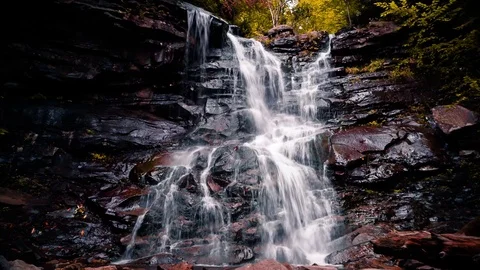Waterfall 2 B Blur Stock Footage 80899072