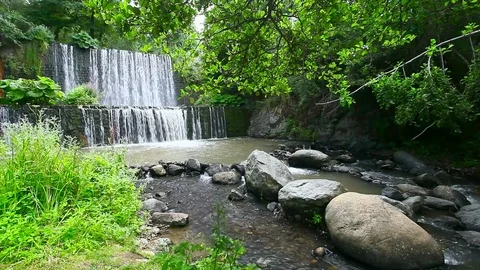 Waterfall 2 Video stock 81695444