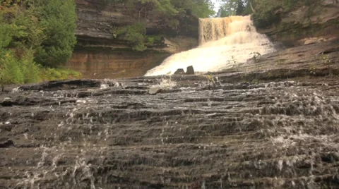 Waterfall 3 Stock Footage 1007755