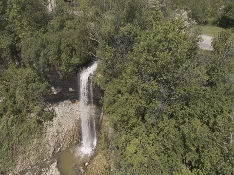 Waterfall 3 Video stock 76574054