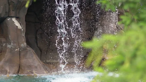 Waterfall in 4K slow motion 60fps Stock Footage 105289017