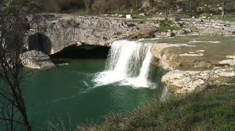 Waterfall 5 Stock-Footage 23350301