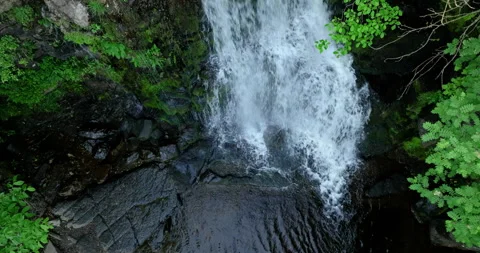 Waterfall from above 動画素材 337234956