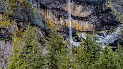 Waterfall Aerial Drone 4k Stock Footage 99719432