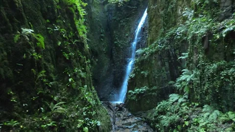 Waterfall aerial nature Stock Footage 240782792