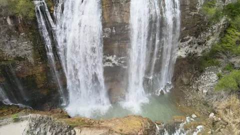 Waterfall aerial view Stock-Footage 240193050