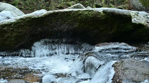 Waterfall in Aist Valley Stock Footage 126519273