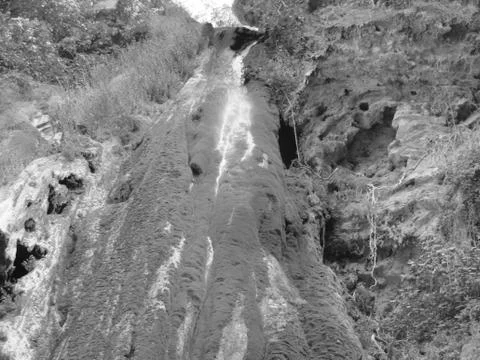 Waterfall of akchour Stock Photos