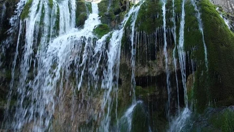 Waterfall in Albania Stock Footage 314449615