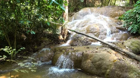 Waterfall, amazing light Stock-Footage 138752237