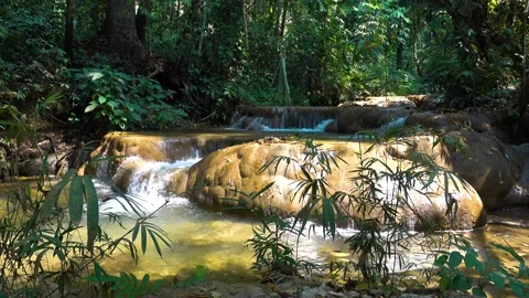 Waterfall, amazing light Stock-Footage 138752238