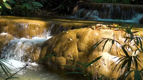 Waterfall, amazing light Stock-Footage 138752240