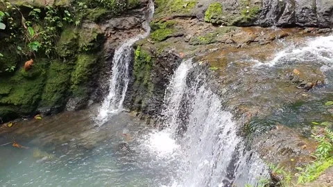 Waterfall in the amazon  Stock Footage 156936522