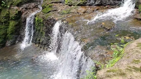 Waterfall in the amazon  Stock Footage 156936541