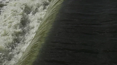 Waterfall and rapids - 240fps Stock Footage 33756955