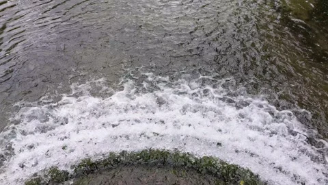 Waterfall arch from above . Stock Footage 246765857
