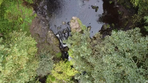 Waterfall areal Stock Footage 245093265