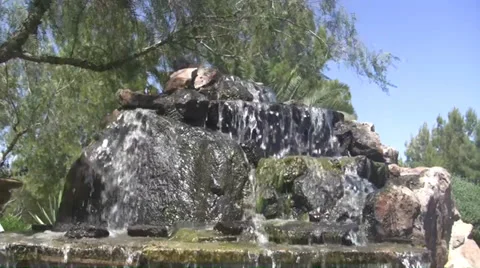 Waterfall in Arizona Stock Footage 37849114