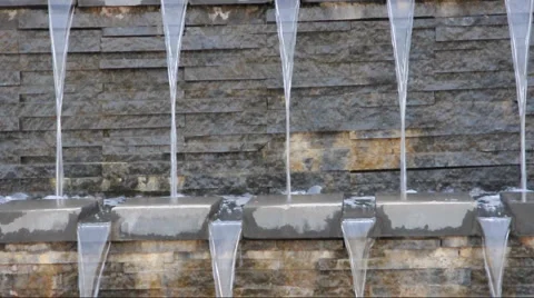 Waterfall background Stock Footage