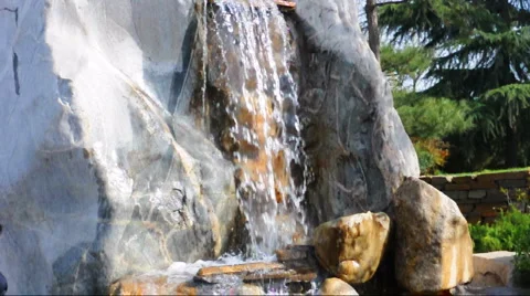 Waterfall background Stock Footage 907204