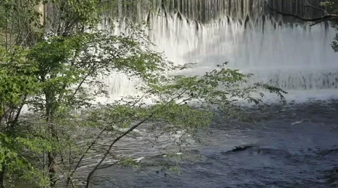 Waterfall Background Stock Footage 51892646
