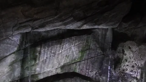 Waterfall on the background of stones Stock-Footage 106673741