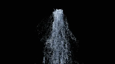 Waterfall background texture Stock Footage 230928767