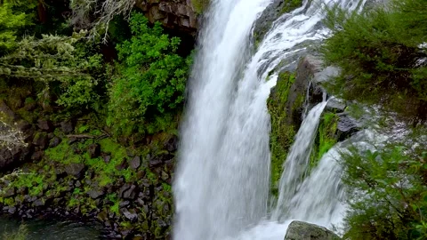 Waterfall bay of islands Stock Footage 150115855