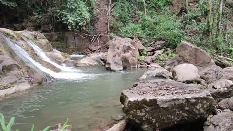 Waterfall "Bayoz" 스톡 동영상 281391116