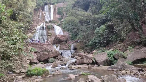 Waterfall "Bayoz" 스톡 동영상 281391155