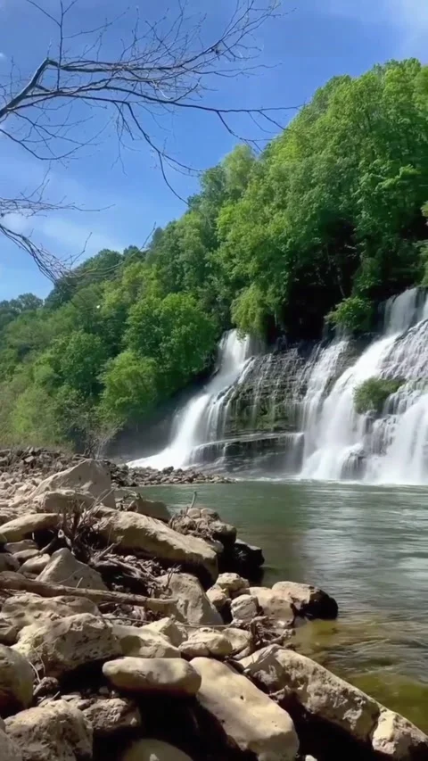 Waterfall Beauty Video stock 228668634