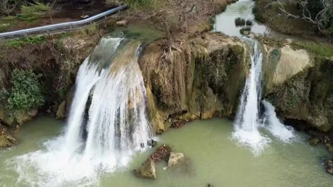 Waterfall beauty Stock Footage 233688214