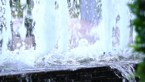 The waterfall with the beauty of nature Stockbeeldmateriaal 107000831
