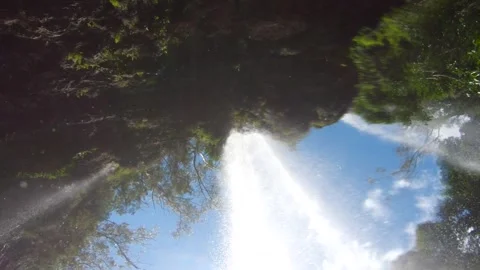 Waterfall Beneath Stock Footage 248067021