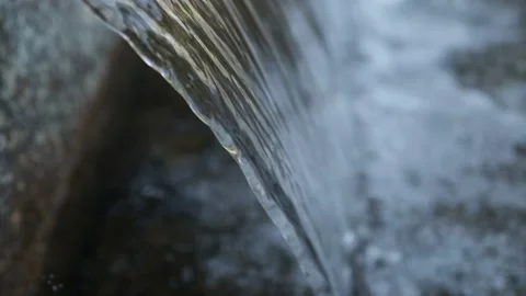 Waterfall on the brook Stock Footage 204980185