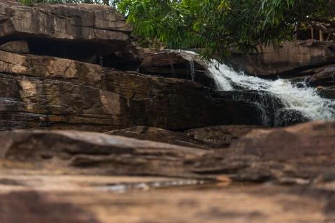 Waterfall in Cambodia Stock Photos